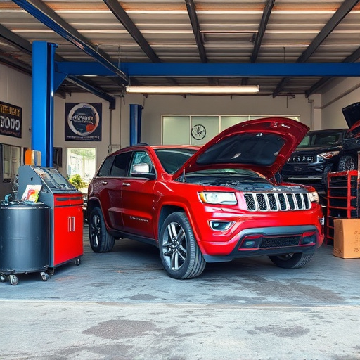 vehicle repair shop