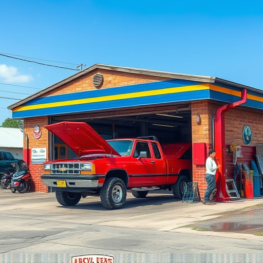 vehicle repair shop
