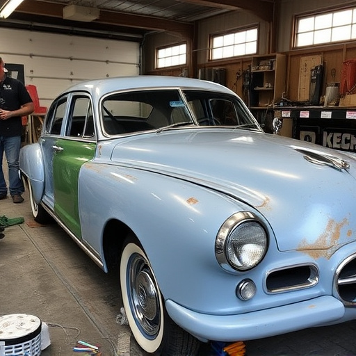 vehicle restoration process