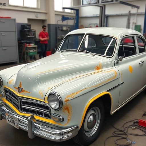 vehicle restoration process