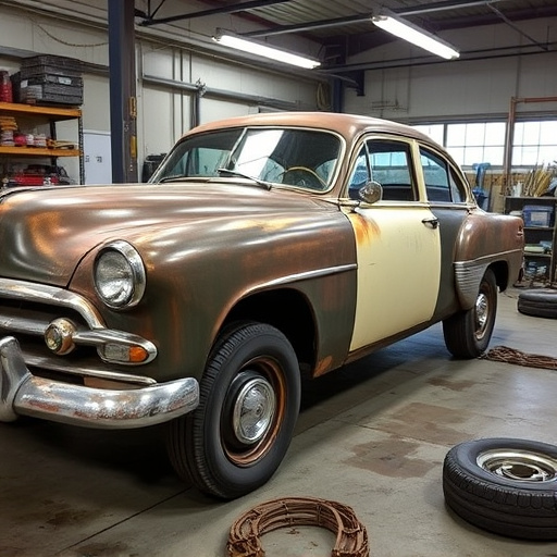 vehicle restoration process