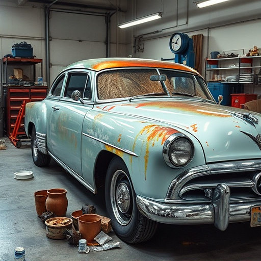vehicle restoration process