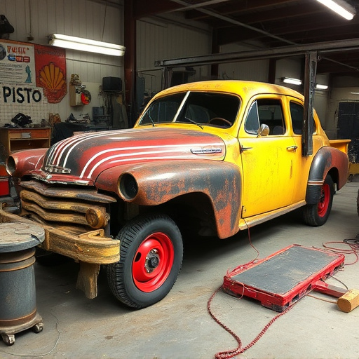 vehicle restoration process