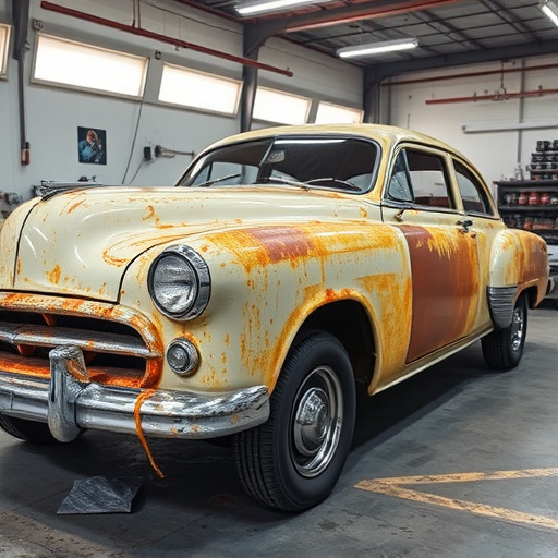 vehicle restoration process