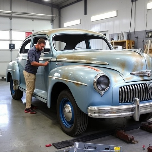 vehicle restoration process