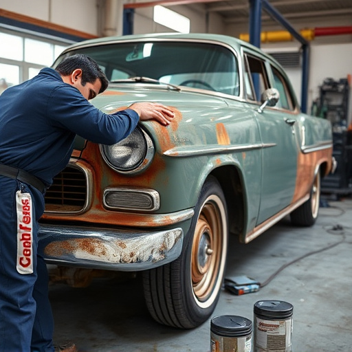 vehicle restoration process