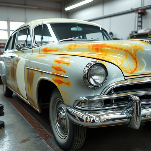 vehicle restoration process