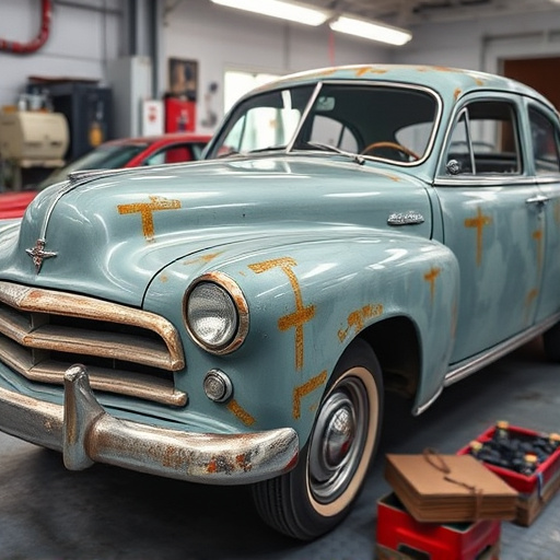 vehicle restoration process