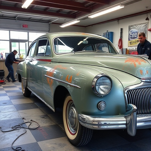 vehicle restoration process