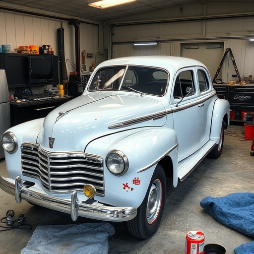 vehicle restoration process