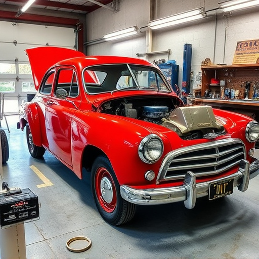 vehicle restoration process