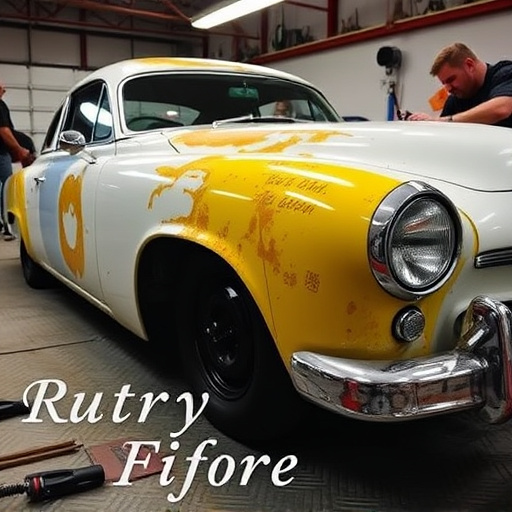 vehicle restoration process