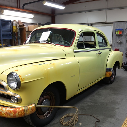 vehicle restoration process