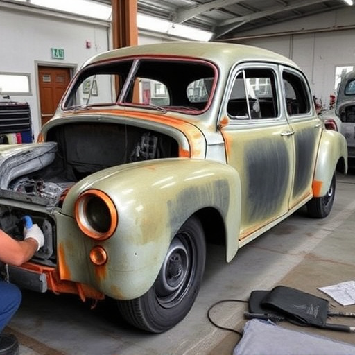 vehicle restoration process