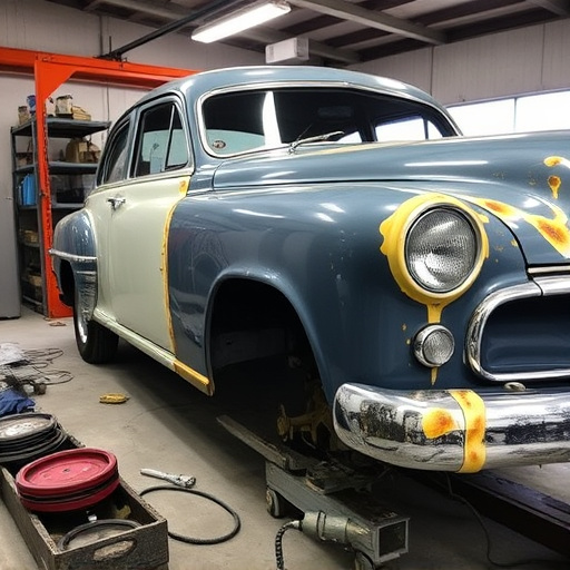 vehicle restoration process