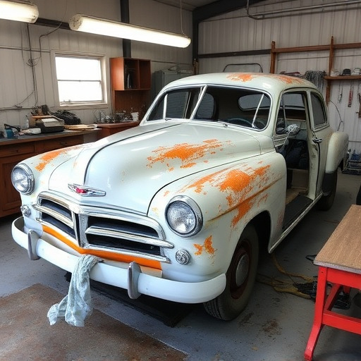 vehicle restoration process