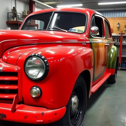 vehicle restoration process