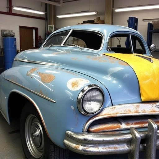vehicle restoration process