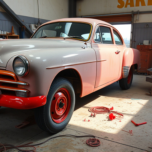 vehicle restoration process