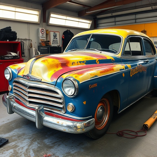 vehicle restoration process