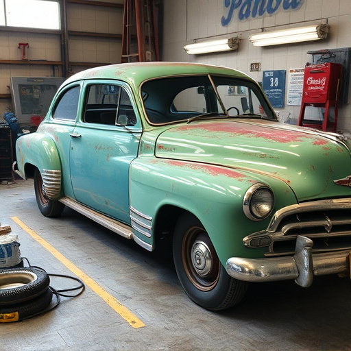vehicle restoration process