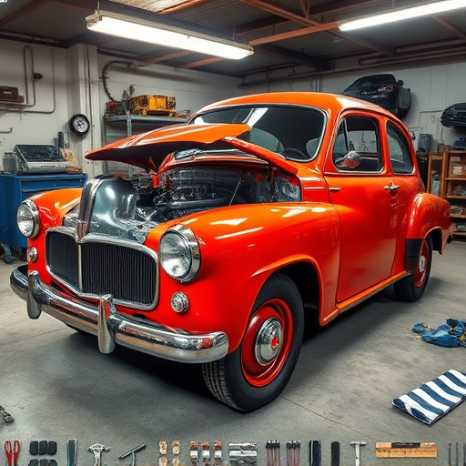 vehicle restoration process