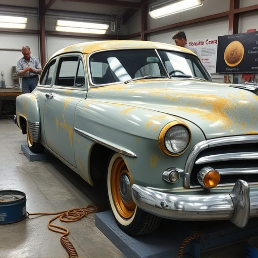 vehicle restoration process