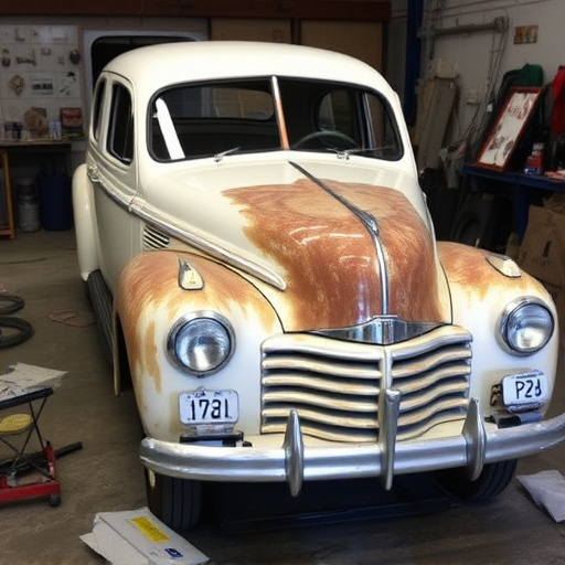 vehicle restoration process