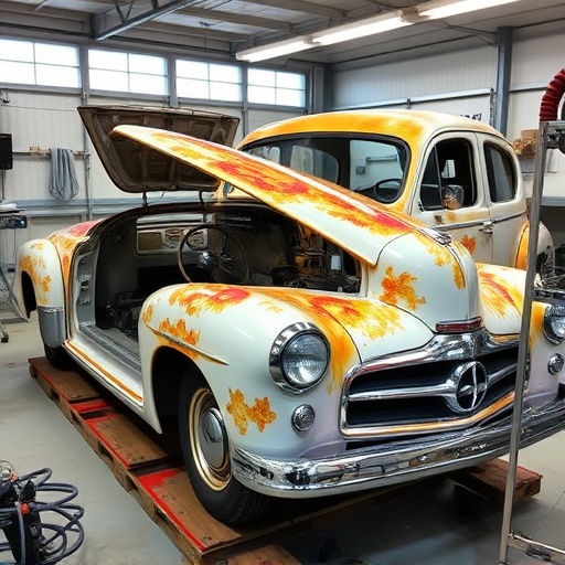 vehicle restoration process