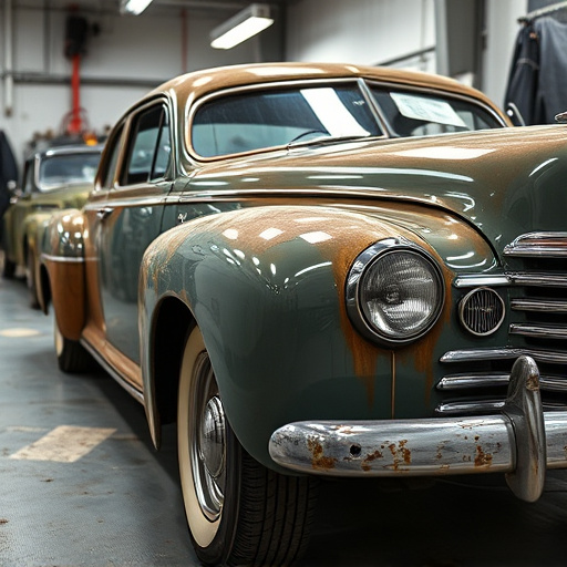 vehicle restoration process