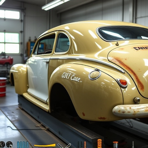 vehicle restoration process