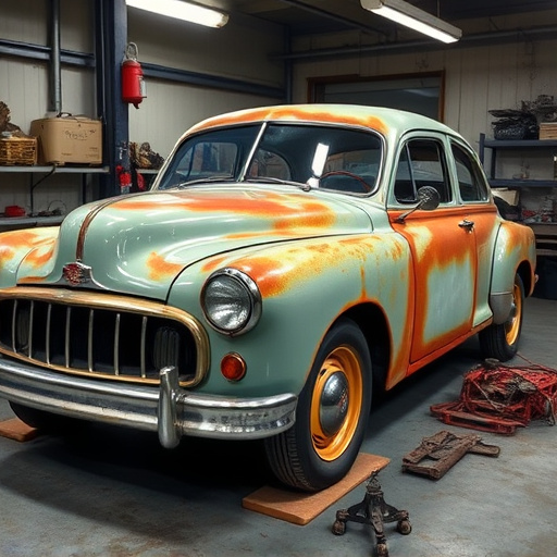 vehicle restoration process