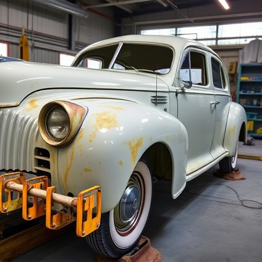 vehicle restoration process