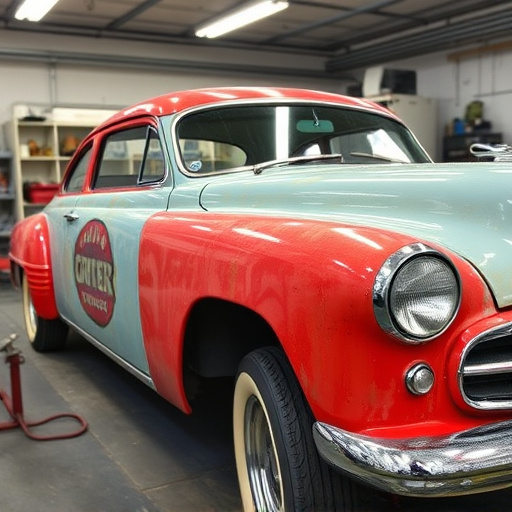 vehicle restoration process