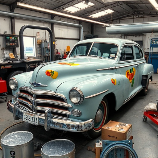vehicle restoration process