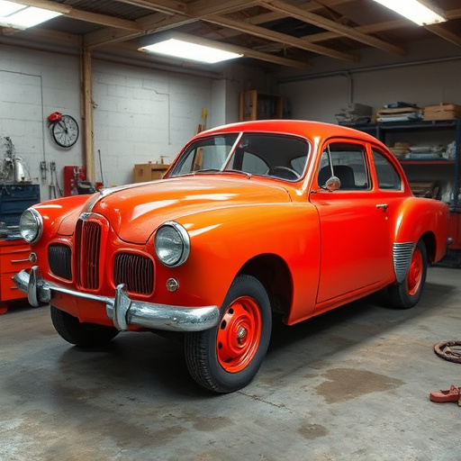 vehicle restoration process