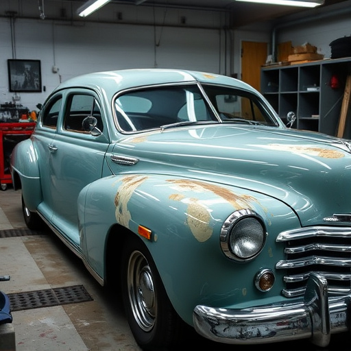 vehicle restoration process