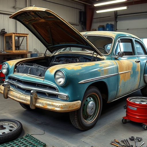 vehicle restoration process