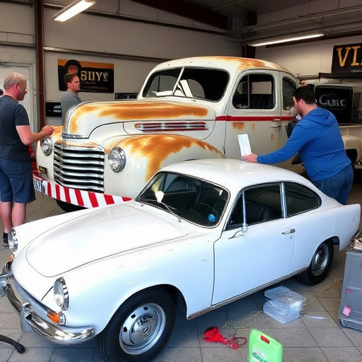 vehicle restoration process