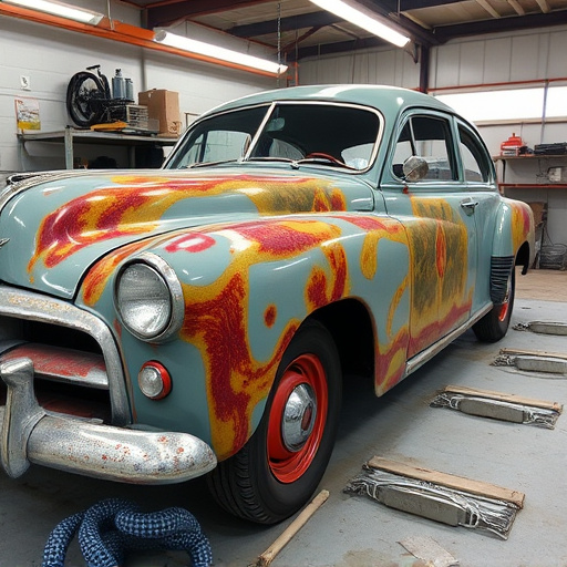 vehicle restoration process