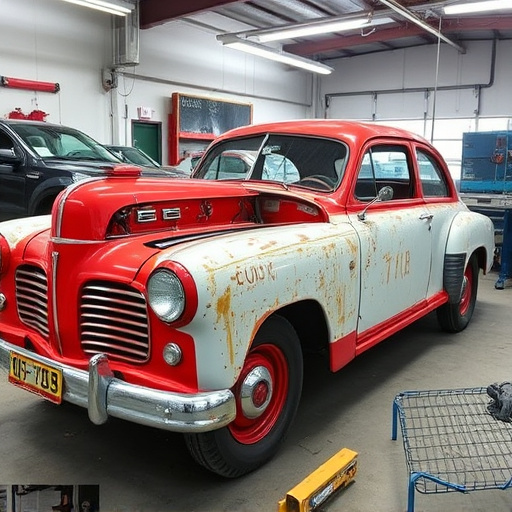 vehicle restoration process