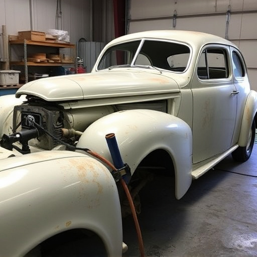 vehicle restoration process