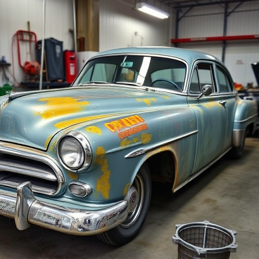 vehicle restoration process