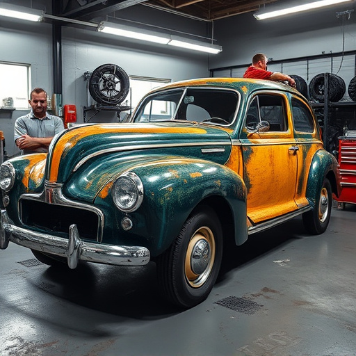 vehicle restoration process
