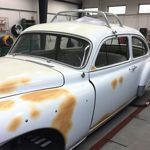 vehicle restoration process