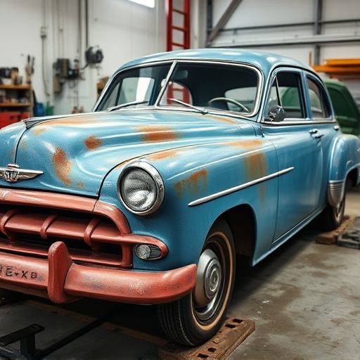 vehicle restoration process
