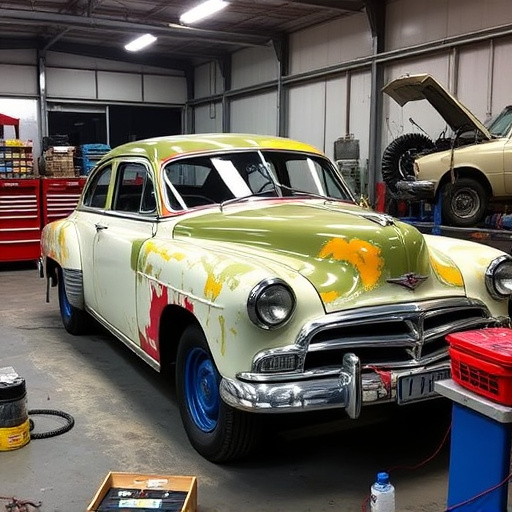 vehicle restoration process