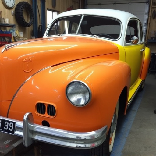 vehicle restoration process