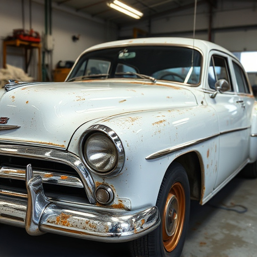 vehicle restoration process
