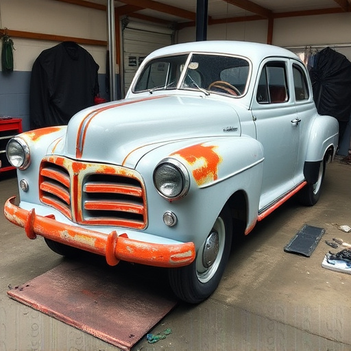 vehicle restoration process